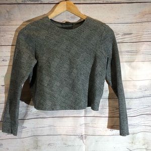 Zara Crop Long Sleeve Size S